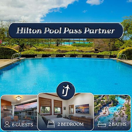 Hilton Pool Pass Included, Kolea - Luxe Penthouse Villa Waikoloa Exterior photo